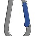 Móc khóa carabiner in 3D đơn giản - Thumbnail 1