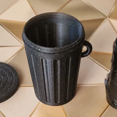 Giá đỡ phân chó dạng thùng rác