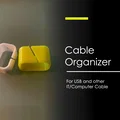 Giá đỡ cáp USB và cáp IT tối ưu hóa in 3D - Thumbnail 1