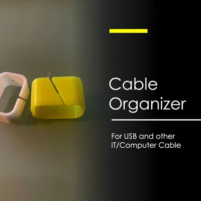 Giá đỡ cáp USB và cáp IT tối ưu hóa in 3D