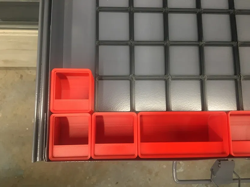 Khay chứa Gridfinity 37mm cho bộ dụng cụ Durham - Image 1