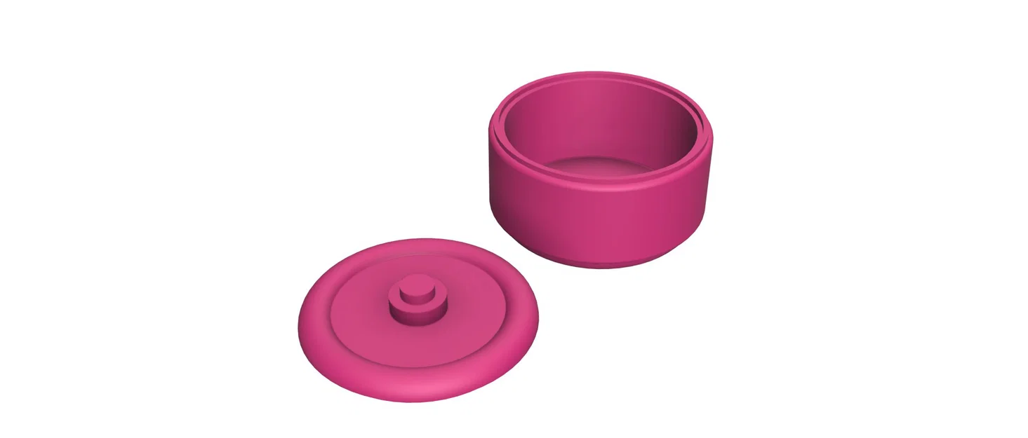 Bát có nắp in 3D cho trang trí nhà cửa - Image 1