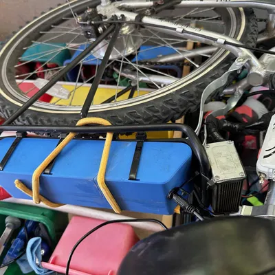 Bộ pin Li-Ion 18650 10S4P (36V) cho xe đạp điện với khe cắm dây ...