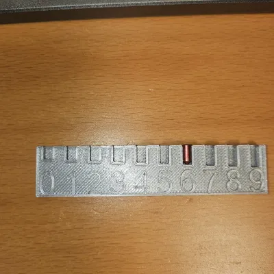 Thước đo pin cho khóa Schlage