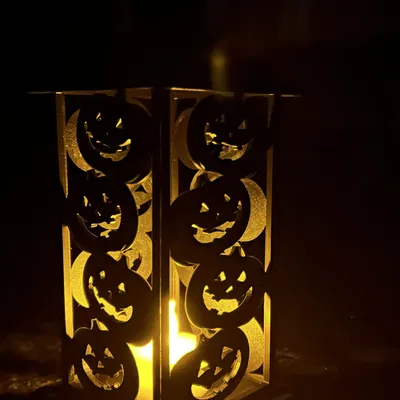 Đèn lồng bí ngô xếp chồng kiểu dáng mới