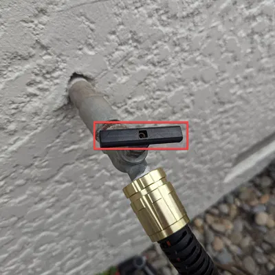 Mở van vòi nước cho ống dẫn nước 7.5mm x 7.5mm