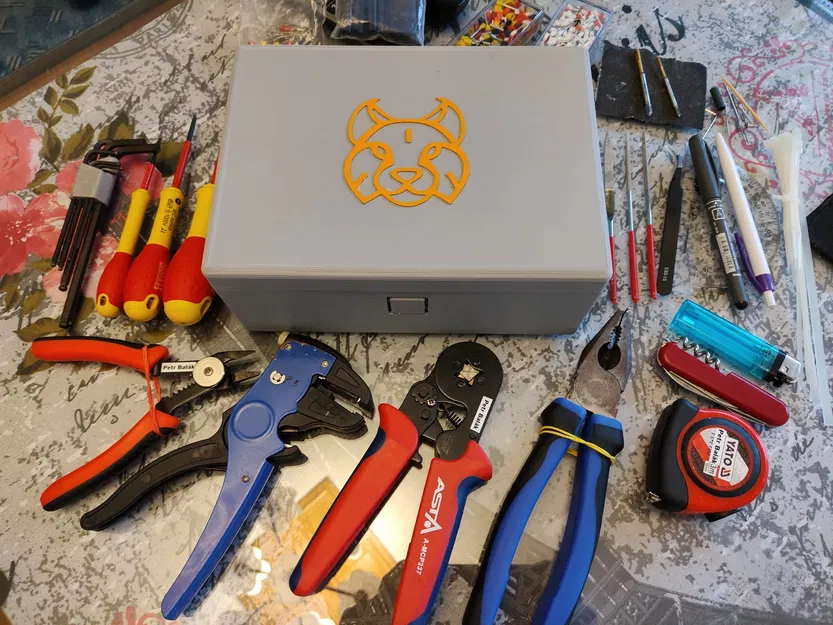 Hộp đựng dụng cụ nhỏ cho thợ điện - Image 1