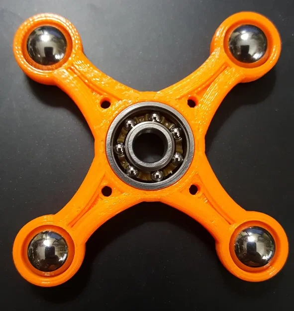 Bộ quay fidget với 4 ổ bi 1/2 inch - Image 1