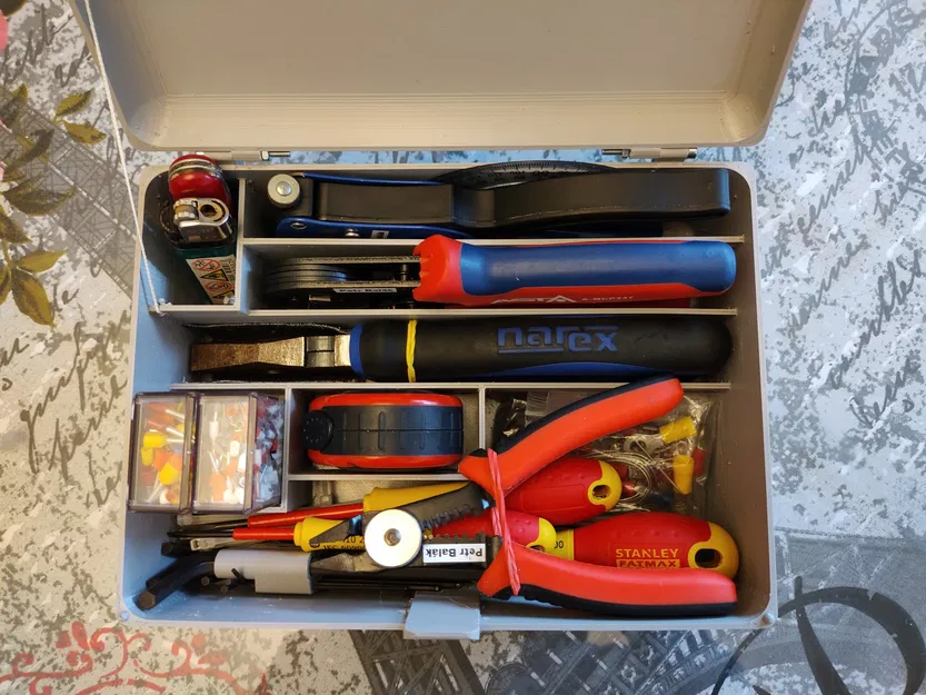 Hộp đựng dụng cụ nhỏ cho thợ điện - Image 4