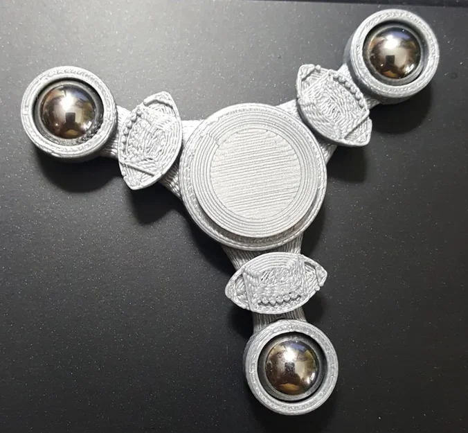 Spinner bóng đá với ổ bi trung tâm 608 và ổ bi 3 1/2 inch - Image 1