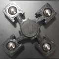 Bộ quay fidget bốn piston giống động cơ 3D - Thumbnail 2