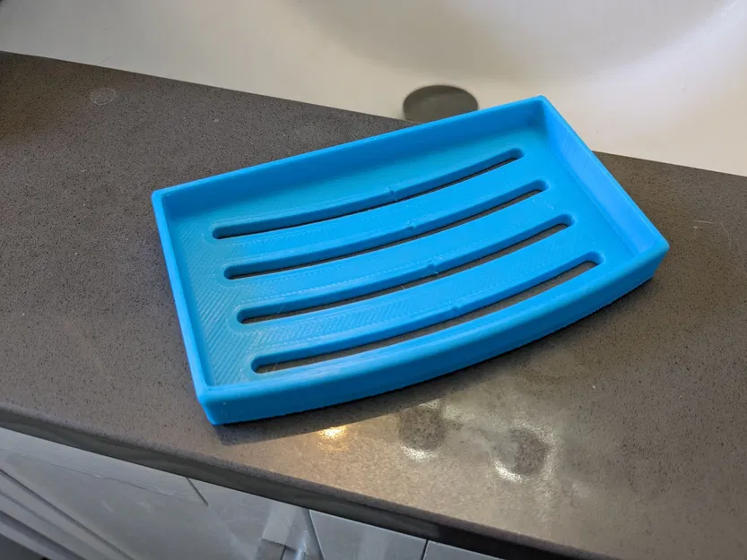 Đĩa xà phòng thiết kế đơn giản cho caddy tắm - Image 2