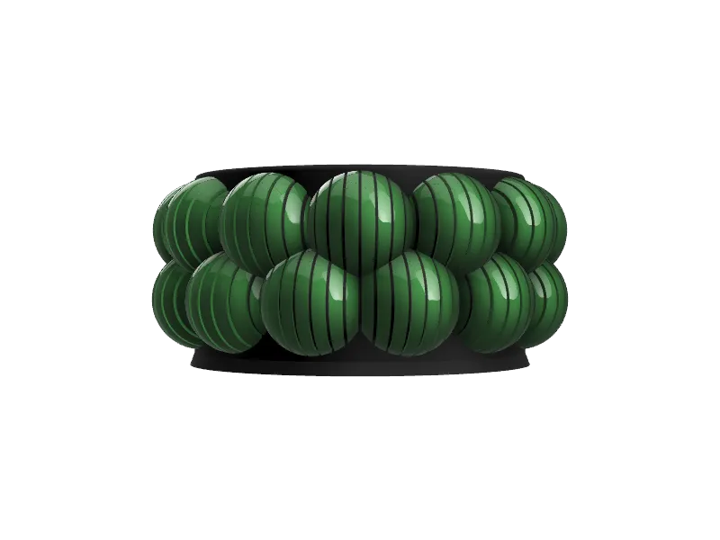 Bát blob với những quả bóng nhô ra khỏi thành - Image 1