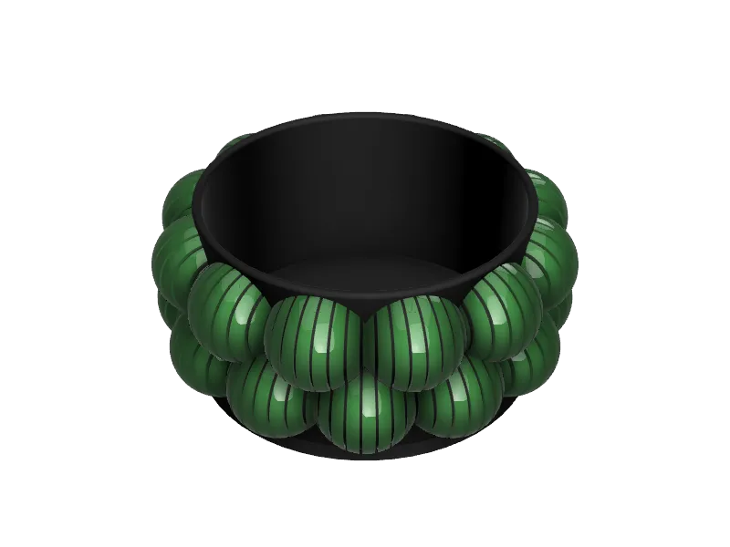 Bát blob với những quả bóng nhô ra khỏi thành - Image 3