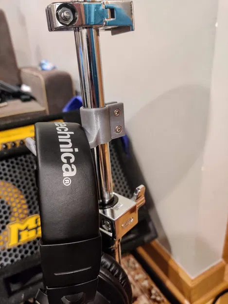 Giá đỡ tai nghe gắn vào chân trống hoặc cymbal 19mm - Image 2