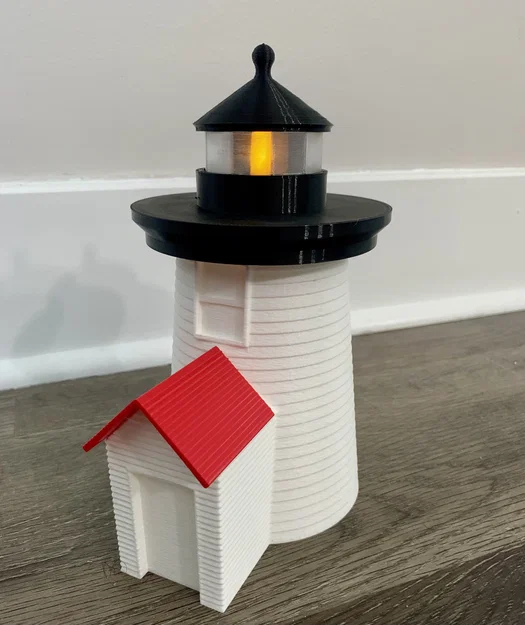 Đèn hải đăng trà độc đáo với chỗ để đèn trà - Image 1