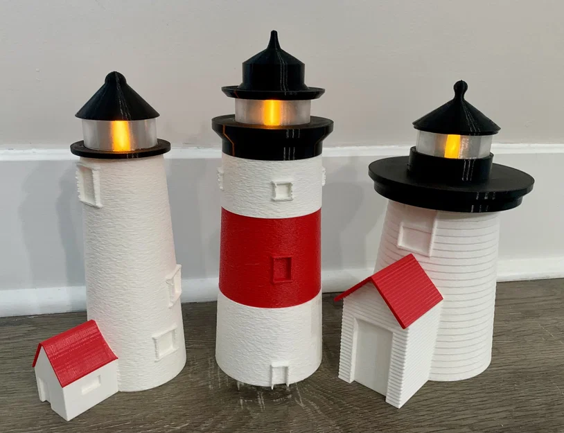 Đèn hải đăng trà độc đáo với chỗ để đèn trà - Image 2