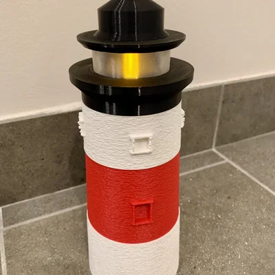 Mô hình đèn hải đăng có chỗ để nến trà