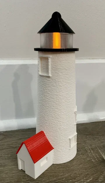 Đèn hải đăng trà với chỗ để nến ở đỉnh - Image 1