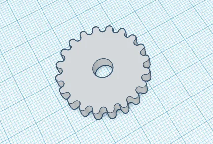 Bánh răng 33 x 33 mm cho các ứng dụng đa dạng - Image 1