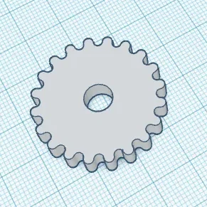 Bánh răng 33 x 33 mm cho các ứng dụng đa dạng