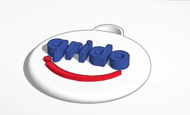 Móc chìa khóa grido thiết kế độc đáo - Image 1