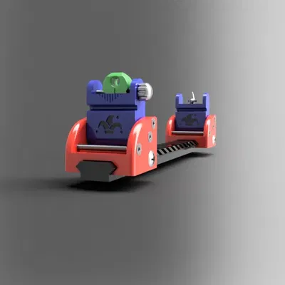 **Mô hình ngắm dự phòng True Sight BUIS cho chiến đấu tầm xa**