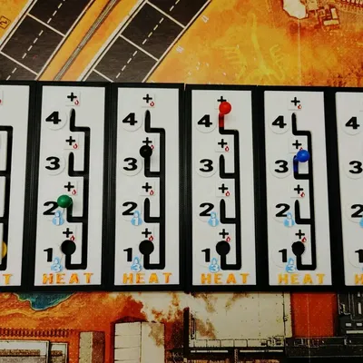 Hộp chuyển số cho trò chơi bàn Heat