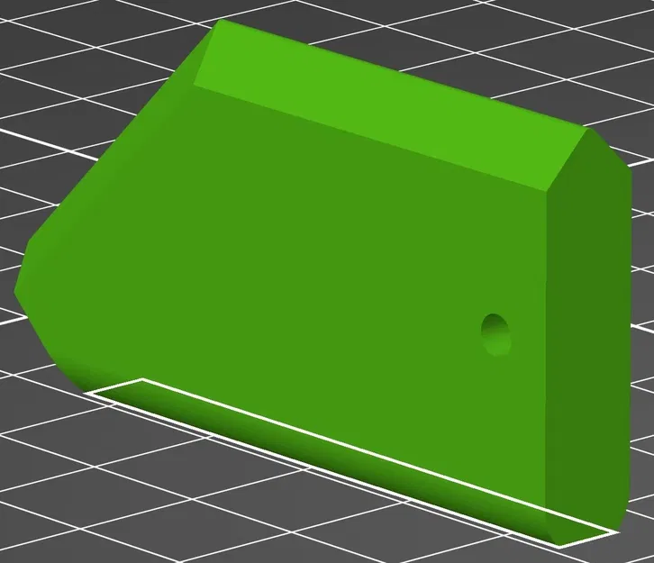 Lưỡi dao 40mm - Lưng phẳng để in 3D - Image 1