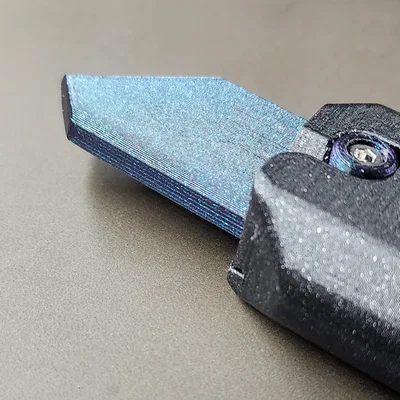 Lưỡi dao 40mm - Lưng phẳng để in 3D