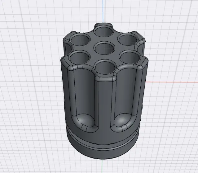 Giá đỡ bút hình trụ súng lục độc đáo - Image 1