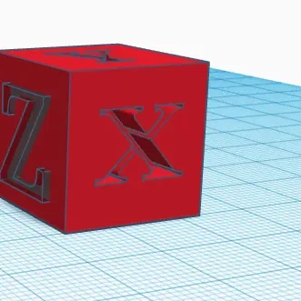 Khối hiệu chuẩn 20x20x20 mm cho máy in 3D