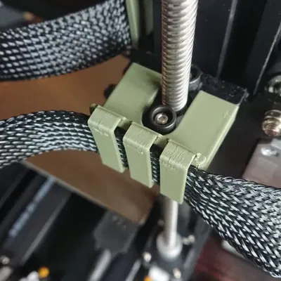 Giá đỡ cáp ribbon với kẹp cho máy in 3D