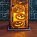 Đèn lồng bí ngô xếp chồng trang trí Halloween - Thumbnail 3