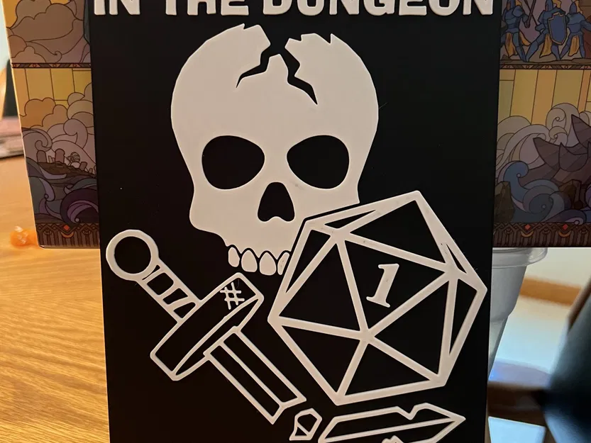 Biển hiệu "Những gì xảy ra trong ngục tối sẽ ở lại trong n... - Image 1