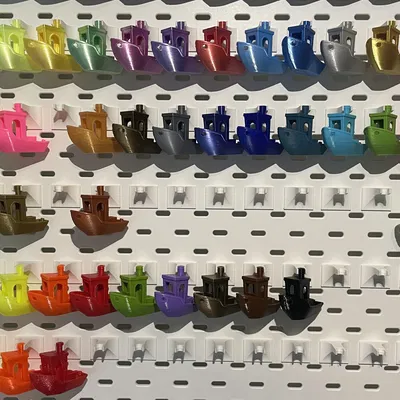 Giá đỡ benchy lắp vào bảng treo SKADIS của IKEA