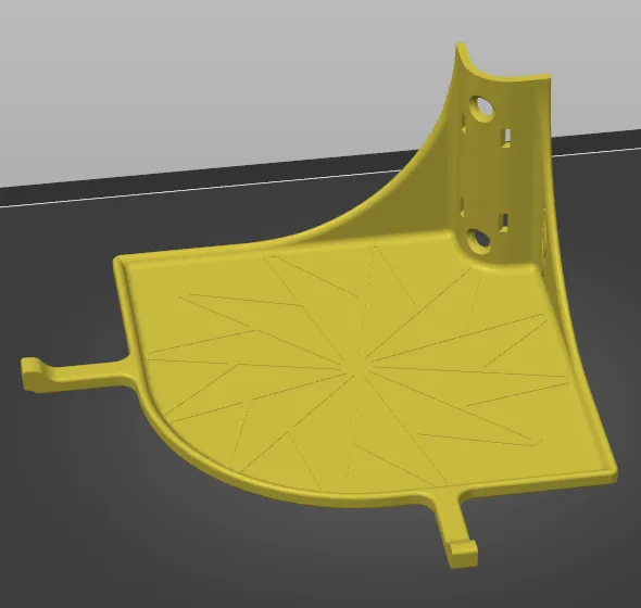 Giá đỡ đồ vật góc cho không gian trong nhà - Image 1