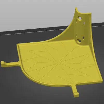 Giá đỡ đồ vật góc cho không gian trong nhà