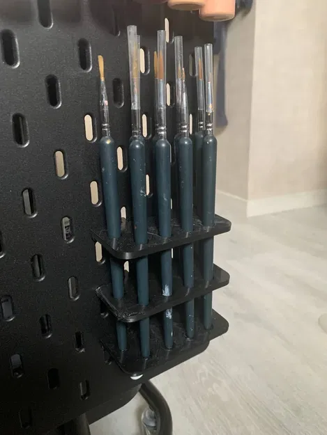 Giá đỡ cọ vẽ Skadis cho trạm vẽ di động - Image 1