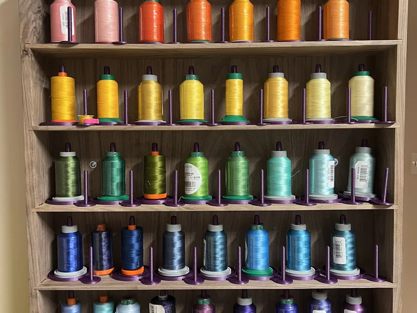 Giá đỡ cuộn chỉ và bobbin tiện lợi cho nghệ nhân - Image 4