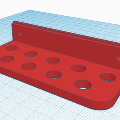 Giá đỡ cọ vẽ cho 9 cọ Mondrian chuyên nghiệp