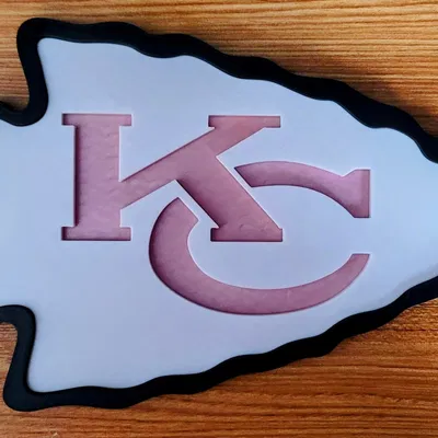 Biểu tượng tường Kansas City Chiefs với thiết kế mô-đun