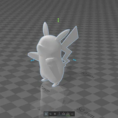 Mô hình Pikachu từ trò chơi Pokemon X/Y