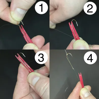 Công cụ buộc dây câu cá bằng nút snell