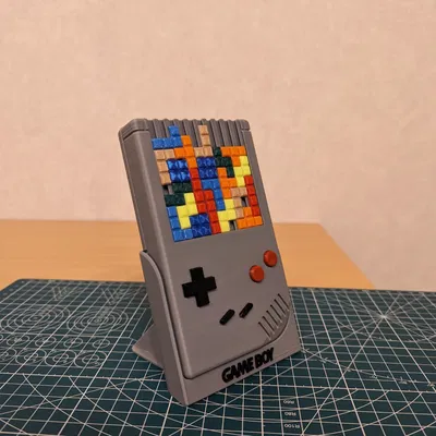 Gameboy Tetris với khối Tetris có thể chơi được