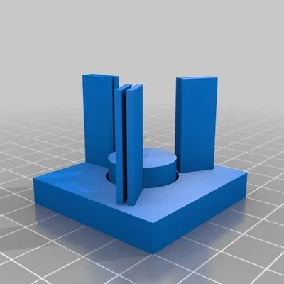 Giá đỡ cánh cho mô hình tên lửa Mach 1 BT20 với đầu hình elip