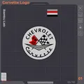Biểu tượng Chevrolet Corvette dày 1mm - Thumbnail 1