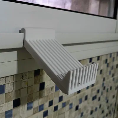 Giá đỡ xà phòng cho khung cửa sổ bằng nhôm
