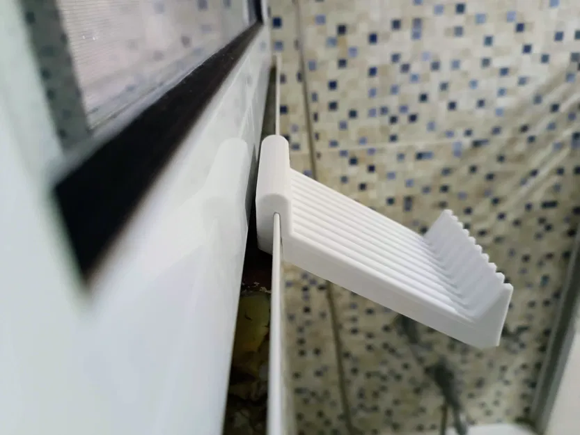 Giá đỡ xà phòng cho khung cửa sổ bằng nhôm - Image 2