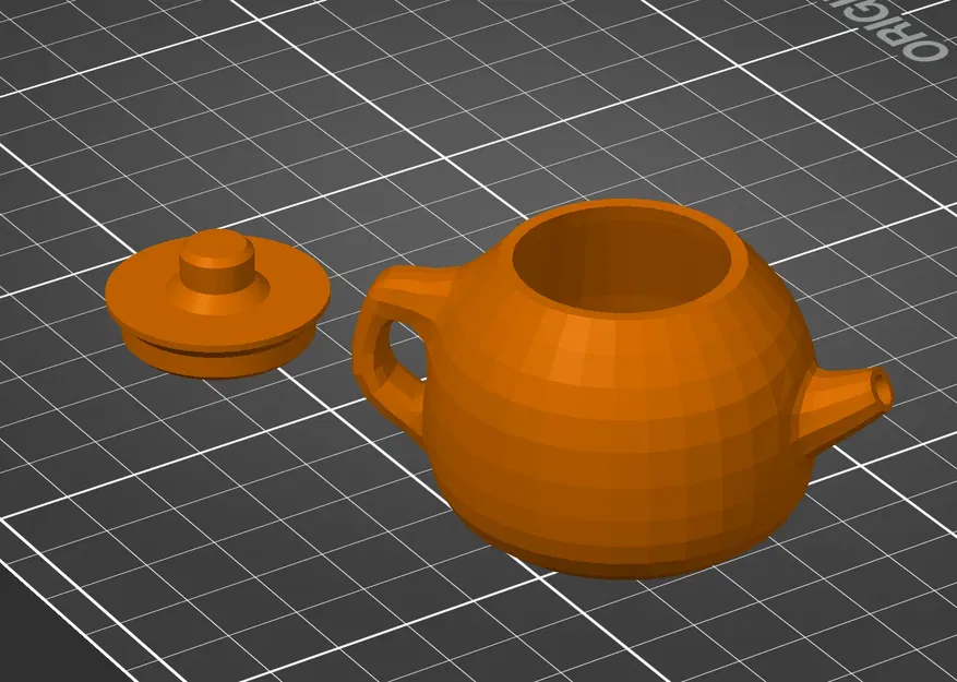 Ấm trà hình chậu hoa - phiên bản chức năng với nắp - Image 1
